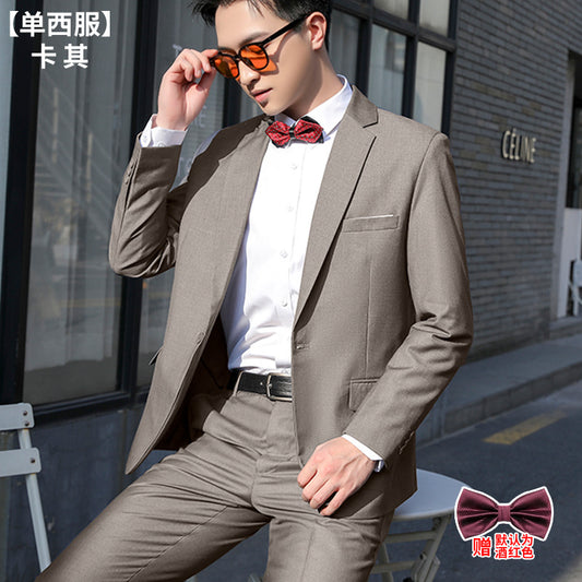 A0007 best man suit brother suit summer wedding suit men brother group dress large size full set wedding jacket men