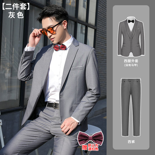 A0013 best man suit brother suit summer wedding suit men brother group dress large size full set wedding jacket men